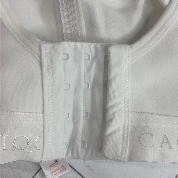 NWT Cacique Lane Bryant Womens Bra White Unlined Full Coverage NO WIRE 40D - Picture 5 of 13
